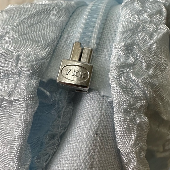 Diamond Tea XL Crinkle Satin Long Zip Robe NWT - Picture 11 of 16